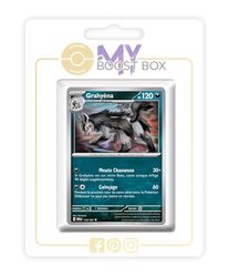 Grahyèna 114/167 Reverse - Myboost X Écarlate et Violet 6 Mascarade Crépusculaire - Coffret de 10 Cartes Pokémon Françaises