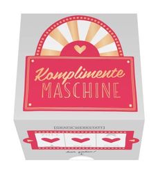 Grafik-Werkstatt Message in een doos | cadeau-idee | 30 kaartjes om af te scheuren | complimentenmachine
