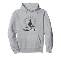 Namaste Yoga Life Funny Lotus Flower Relax Entrenamiento Sudadera con Capucha