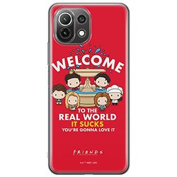 ERT GROUP etui na telefon Xiaomi 11 LITE 4G/5G, case oryginalny i oficjalnie licencjonowany przez Friends, wzór 005, optymalnie dopasowane, plecki z TPU