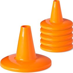 Gunn & Moore Batting Lot de 6 Tees Mixte, Orange, Taille Unique