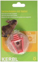 Kerbl 83189 zoutsteen met houder, 50 g, 1-pack