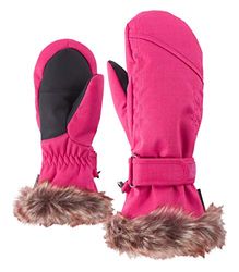 Ziener Flickor LED MIRLS glove junior skidhandskar/vintersport | varm, andas, rosa (rosa), 6,5