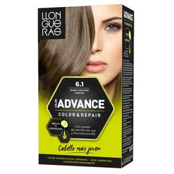 Llongueras Color Advance Coloration Permanente 6,1 Rubio Oscuro Ceniza