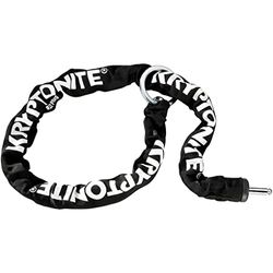 KRYPTONITE Plug In Chain 9 mm 120 cm, corrente, unissexo, preto, 120 cm
