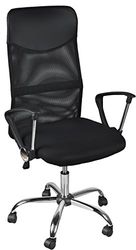 Krzesła marki Iso Trade Model Office Chair idealnie pasuje do Desk Mesh Net Design Kolor Czarny 2727