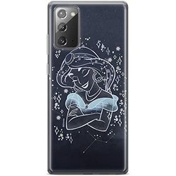 ERT GROUP mobiltelefonfodral för Samsung GALAXY NOTE 20 originalt och officiellt licensierat Disney mönster Jasmine 007 optimalt anpassad till formen på mobiltelefonen, fodral tillverkad av TPU-plast