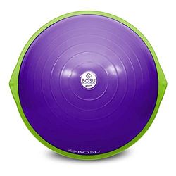 BOSU 72-10850 Home Gym Apparatuur De Originele Balance Trainer 65 cm Diameter, Paars en Groen