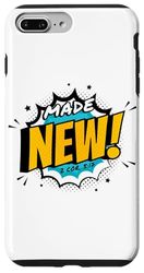 Custodia per iPhone 7 Plus/8 Plus 2 Cor 5:17 Made New in Christ: Kids Christian Faith Baptism