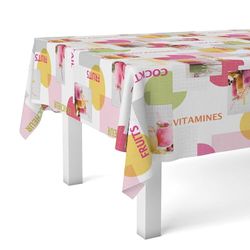 Martina Home Cocktail Nappe en Toile Cirée 140 x 140 cm