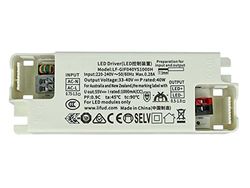 Led Driver DC 1000mA 33V-40V DC 40W Alimentazione corrente costante per pannello LED 60x60cm