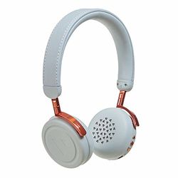 Bluetooth-hörlurar, Vain STHLM Commute trådlösa hörlurar, bekväma sporthörlurar med Bluetooth 4.1, aptX-teknik, med mikrofon, uppladdningsbara hörlurar – dimmig grå (200082)