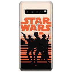 ERT GROUP Mobiltelefonskal för Samsung S10 5G original och officiellt licensierad Star Wars-mönster Star Wars-logotyp 026 anpassad perfekt till mobiltelefonens form, delvis transparent