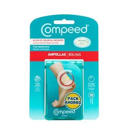 COMPEED Ampollas Medianas, Protección Contra Rozaduras, Pack 10 uds