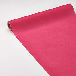 Le Nappage Airlaid 3-in-1 Table Runner Fuchsia Pink FSC® Certified Paper Table Runner 0.40 x 4.80 m