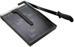 COOCHEER A4-papiersnijmachine, 12 vellen, 30,5 cm, voor kantoor, zwart