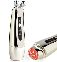 Beautifly Intenso Aura Age Defy Golden un masseur liftant pour le visage, Radiofréquence RF, DMA, Mésothérapie