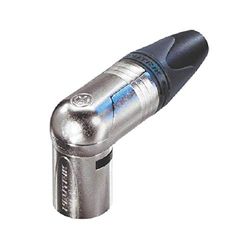 Neutrik nc4mrx conector XLR cable, metálico negro