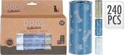 Dogs Collection worek na kacki, ekologiczny, niebieski 12 sztuk