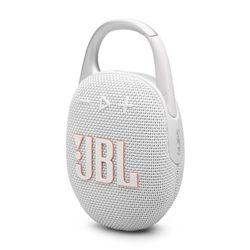 JBL Clip 5 Speaker Bluetooth Portatile, Altoparlante Wireless Compatto, Moschettone Integrato, Waterproof e Resistente alla Polvere IP67, fino a 12 h di Autonomia, App JBL Portable, Grigio