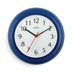 Acctim Wycombe - Reloj de Pared, Color Azul