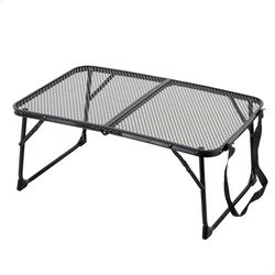 AKTIVE 63084 Klaptafel, licht, 60 x 40 x 25 cm, kantelbeveiliging, bestand tegen hoge temperaturen, draagkracht 20 kg, draaggreep, veiligheidssluiting, camping