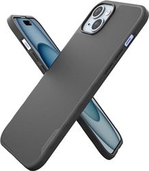Smartish® Gripmunk Magnetyczne etui do iPhone'a 15 Plus kompatybilne z MagSafe, lekkie i ochronne, smukłe/cienkie etui z wyściółką z mikrofibry – Black Tie Affair
