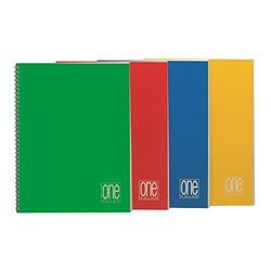 Pigna Maxi spiraalbinding, A4, liniatuur 5 m, geruit 5 mm, meerkleurig, 8005235078734