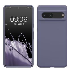 kwmobile telefoonhoesje compatibel met Google Pixel 7 hoesje - Zachte case voor smartphone - Back cover in lavendelgrijs