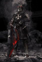 Knight Notebook: Cool 120 Page Lined Notebook with Knight's Templar Knight