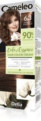 Cameleo - Color Essence - Hair Color Cream - Golden Chestnut - Colouring Tone- On-Tone - Effect up to 8 Washes - Natural Colour - Colour Refreshment - Nourishing - White Poppy, Argan Oils - 75g