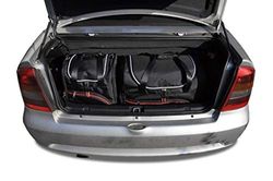 KJUST Dedicated Car Bags Set 4 pcs compatible with OPEL ASTRA CABRIO G (T98) 2001-2006