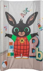 Bing commode met zijkanten, aankleedkussen voor kinderen met afbeeldingen van de Bing-personages, afmetingen 81 x 50 x 9,5 cm