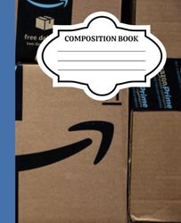 CUTE, CUTE, CUTE!! More fun to study thinking about Amazon! Composition Notebook, College Ruled Paper, 9-3/4" x 7-1/2", 110 Sheets, 1 Book