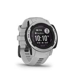 Garmin Instinct 2S Solar Rugged GPS Smartwatch, Mist Grey (Renewed)