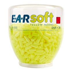 3M E-A-R E-A-Rsoft gele Neons oordopjes, 36 dB, navulfles, 500 paar/fles, PD-01-002