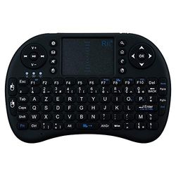 Mini klawiatura Bluetooth do smartfona Wiko Y80, bezprzewodowa, AZERTY, do ponownego ładowania, czarna