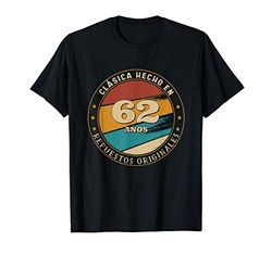 62nd cumpleaños feliz cumpleaños hecho en 62 años Camiseta