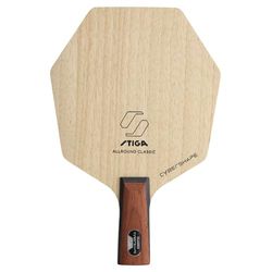 Stiga Allround Classic Cybershape Bois de Tennis de Table Mixte, Marron, Taille Unique