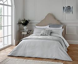 HELENA SPRINGFIELD DECO STRIPE COVER SET SILVER