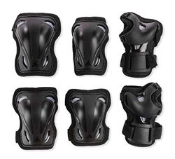 Rollerblade Unisex - Vuxen Skate Gear 3 Skydd, Svart, S