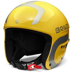 Briko - Helmets, Casque - Vulcano FIS 6.8 - Homme Femme - Jaune