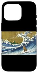 Cute Funny Kids Surfing A Great Wave Baby Quokka Lover Coque pour iPhone 16 Pro