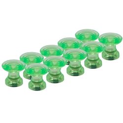 First4magnets F4M16G-1 groene traditionele magneetkaarten steekmagneet (16mm diameter x 15mm hoog) (1 stuks verpakking)