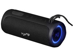 X JUMP XJ 100 draagbare luidspreker, versterkt 40 W, hoge prestaties, Bluetooth, TWS-functie, AUX-IN, ingebouwde microfoon, waterdichte luidspreker IP67, zwart