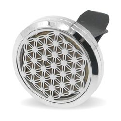Zen'Arôme - Difusor para Coche con Aroma de Flor de Vida, Acero Inoxidable, Talla única