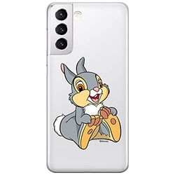Ert Group Funda para teléfono móvil Samsung S21 Original y con Licencia Oficial de Disney con diseño Thumper 002 Perfectamente Adaptada a la Forma del teléfono móvil, parcialmente Transparente