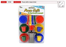 Toys Garden- Set Pausa Caffe' Juguetes de Cocina, Multicolor (22445)