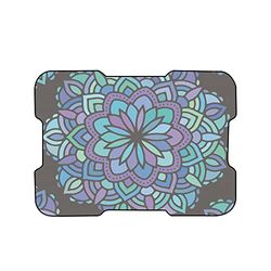 Bonamaison, Digital Printed Mouse Pad, Non-Slip Base, for Office and Home, Size: 22 x 18 cm