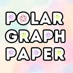 Pink Polar Coordinate Graph Notebook: white pages - Polar coordinate graph paper | technical sketchbook| circular grid, drawing templet